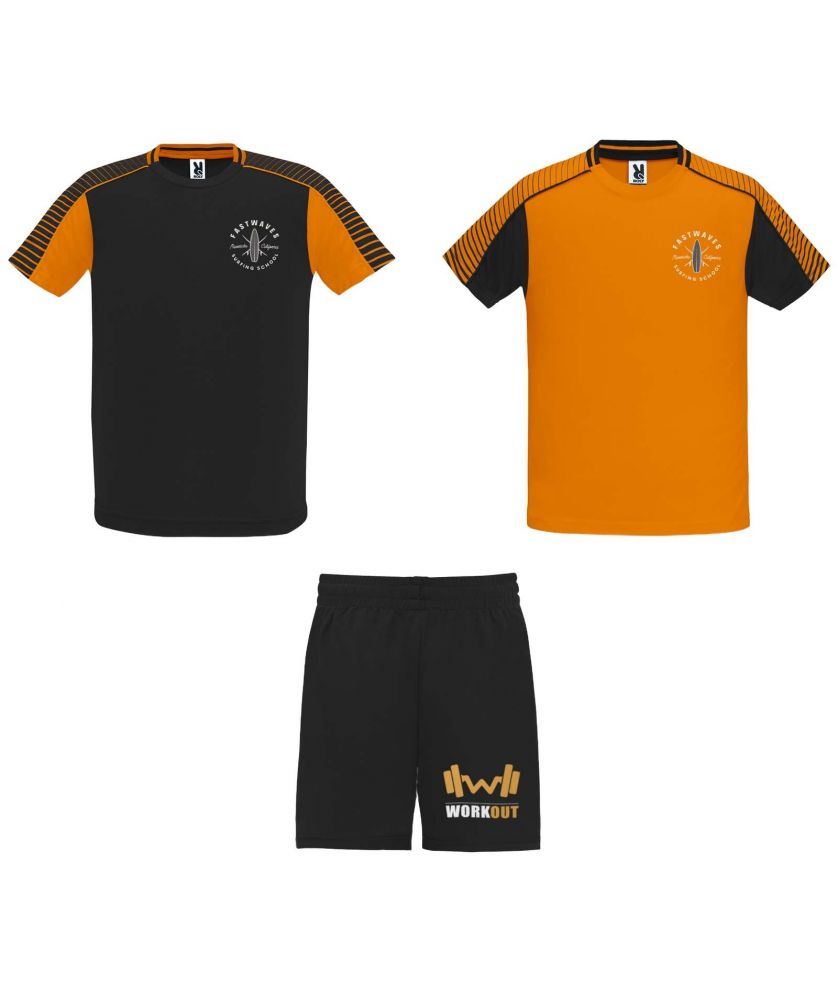 Ensemble de sport unisexe personnalisé Juve Textiles de sport publicitaire