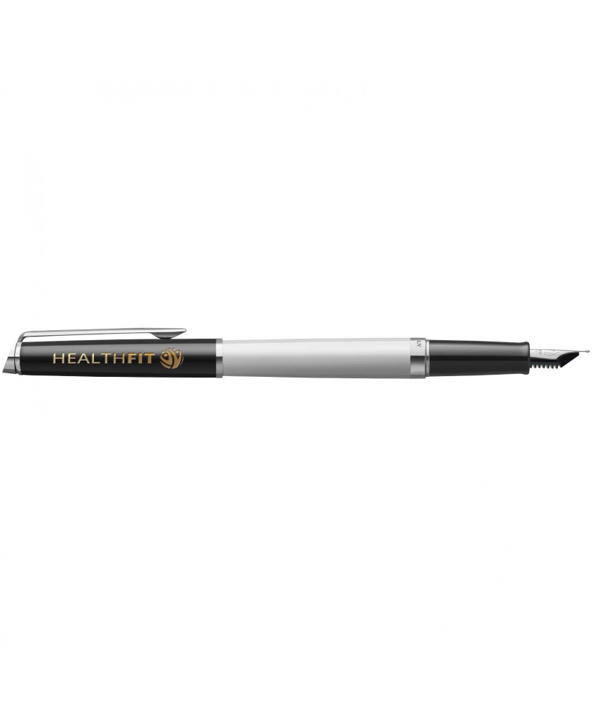 Stylos - Stylo plume Waterman Hemisphere avec habillage palladium (encre bleue) | PRINTECOM