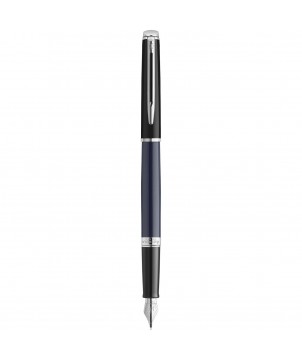 Stylos - Stylo plume Waterman Hemisphere avec habillage palladium (encre bleue) | PRINTECOM