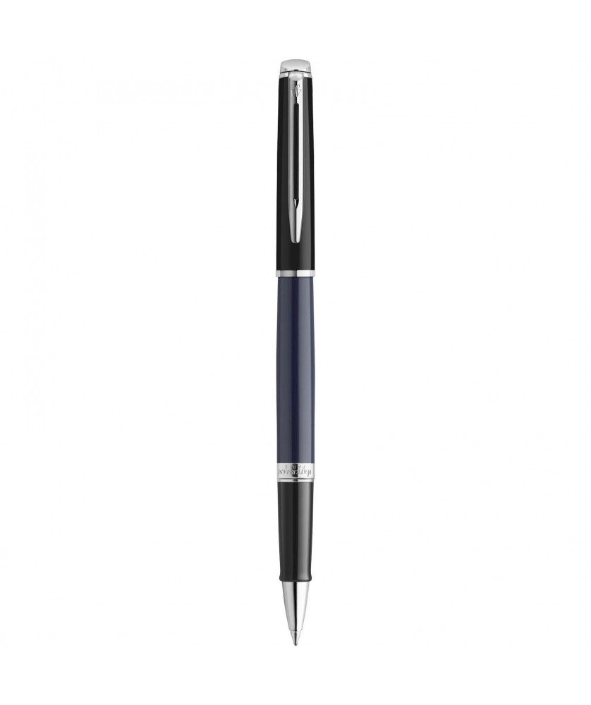 Stylo roller Waterman Hémisphère palladium (encre noire) Stylos publicitaire