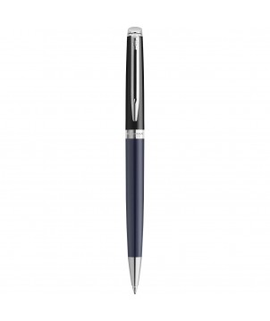 Stylo roller Waterman Hémisphère palladium (encre bleue) Stylos publicitaire