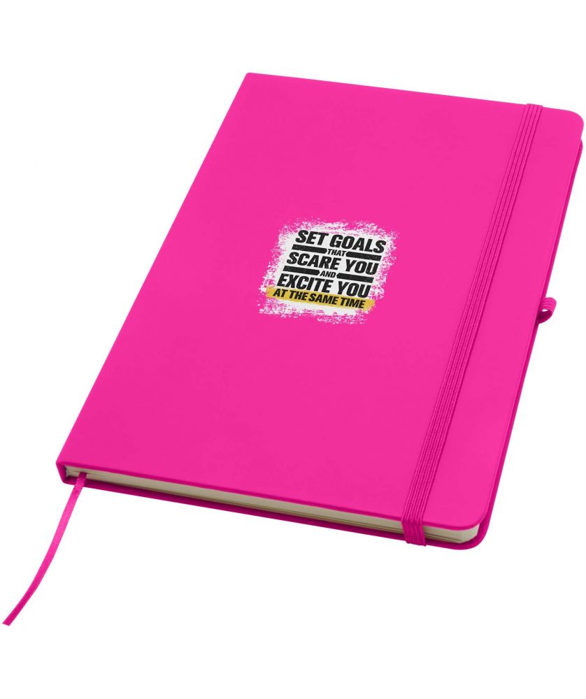 Carnet A5 à couverture rigide personnalisé Spectrum Plus Carnets publicitaire