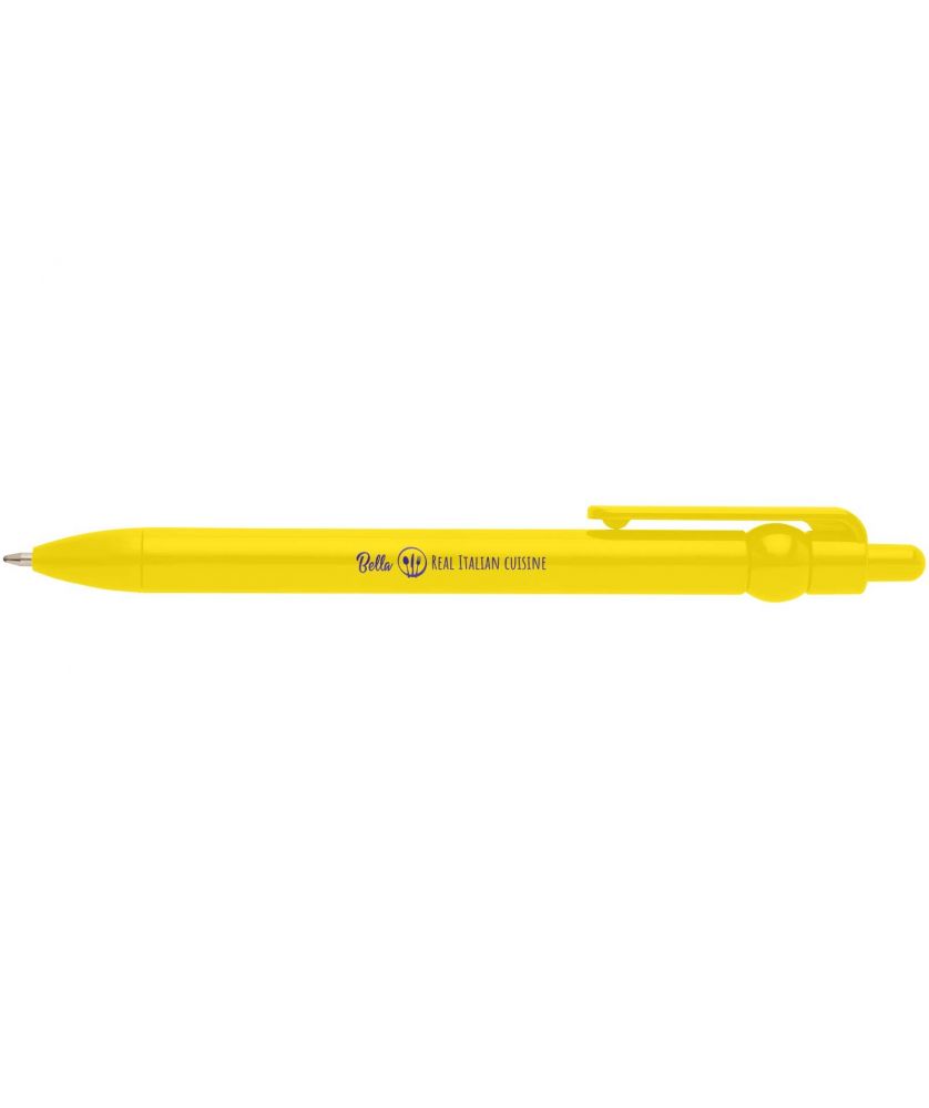 Stylo bille Fidget en plastique recyclé personnalisé (encre noire)