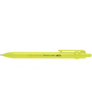 Stylo bille Fidget en plastique recyclé personnalisé (encre noire) A trier publicitaire