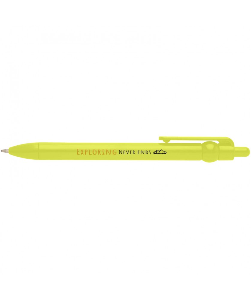 Stylos - Stylo bille Fidget en plastique recyclé (encre noire) | PRINTECOM