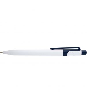 Stylo bille Unica en plastique recyclé personnalisé (encre noire) Stylos publicitaire