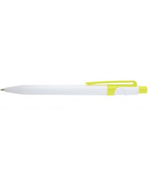 Stylo bille Unica en plastique recyclé personnalisé (encre noire) Stylos publicitaire