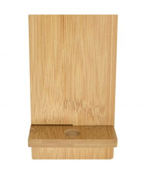 Support de téléphone amovible en bambou personnalisé Ceibo Accessoires de téléphonie publicitaire