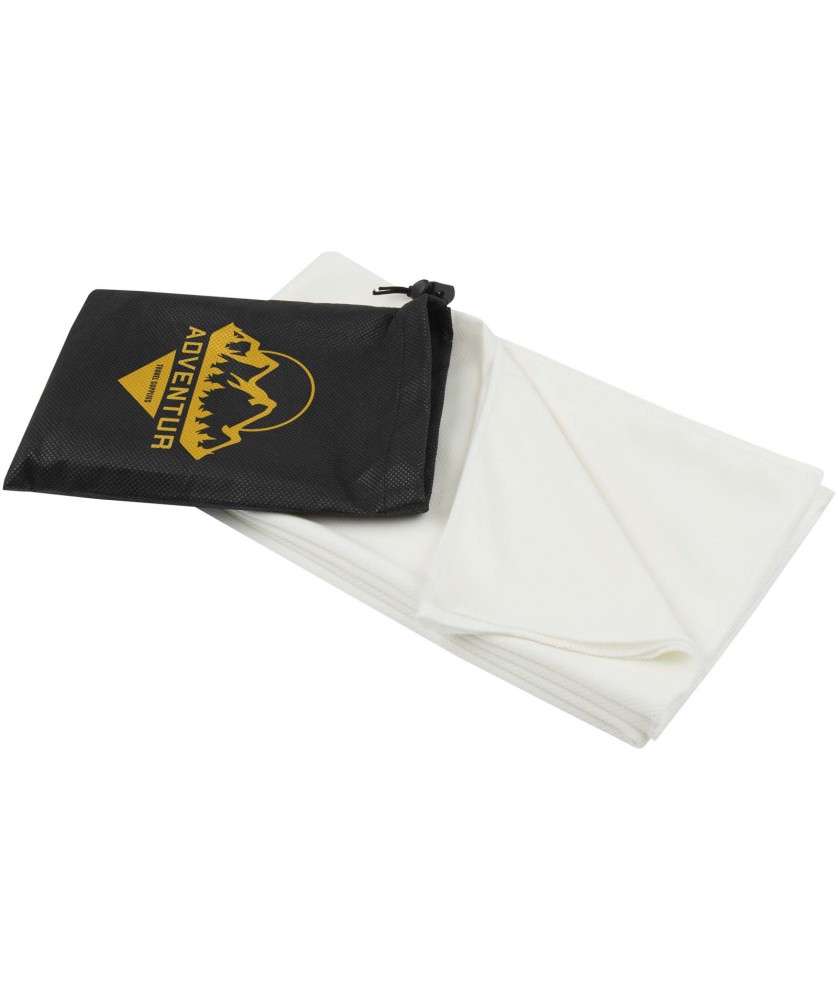 Textiles de sport - Serviette de sport Lucas en rPET 70 x 140 cm | PRINTECOM