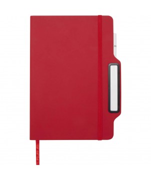 Carnets - Carnet à couverture rigide Nexus A5 avec stylo et crayon (encre noire) | PRINTECOM