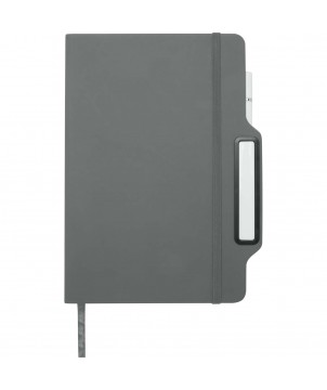 Carnets - Carnet à couverture rigide Nexus A5 avec stylo et crayon (encre noire) | PRINTECOM