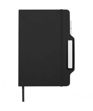 Carnets - Carnet à couverture rigide Nexus A5 avec stylo et crayon (encre noire) | PRINTECOM