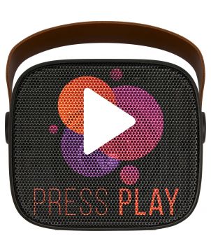 Haut-parleur Bluetooth 3 W en plastique recyclé personnalisé Diya