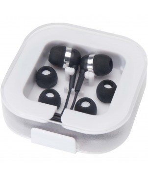 Audio et Vidéo - Écouteurs filaires type C Dofida avec étui de rangement en plastique recyclé | PRINTECOM