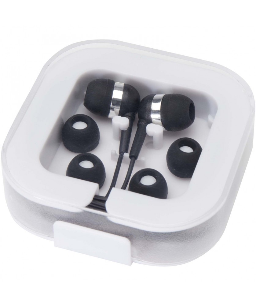 Audio et Vidéo - Écouteurs filaires type C Dofida avec étui de rangement en plastique recyclé | PRINTECOM