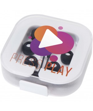 Audio et Vidéo - Écouteurs filaires type C Dofida avec étui de rangement en plastique recyclé | PRINTECOM