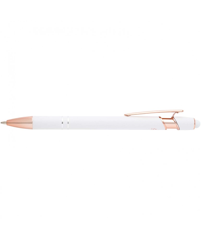 Stylos - Stylo bille Nanna avec finition or rose (encre bleue) | PRINTECOM