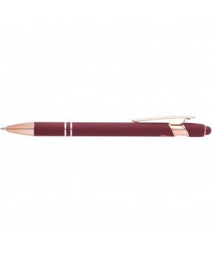 Stylos - Stylo bille Nanna avec finition or rose (encre bleue) | PRINTECOM
