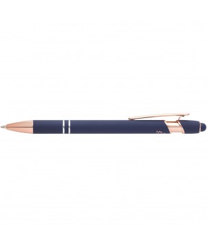 Stylos - Stylo bille Nanna avec finition or rose (encre bleue) | PRINTECOM