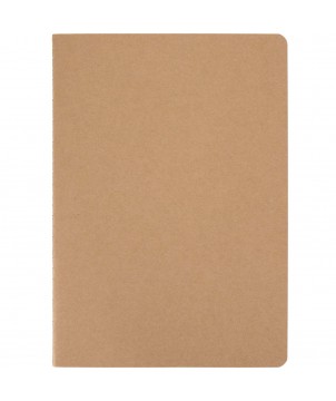 Carnets - Carnet A5 en kraft avec pages lignées Slyk | PRINTECOM