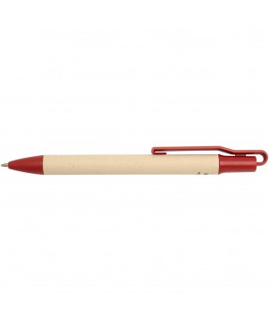 Stylos - Stylo bille Liliana en papier de canne à sucre (encre bleue) | PRINTECOM