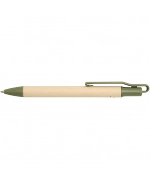 Stylos - Stylo bille Liliana en papier de canne à sucre (encre bleue) | PRINTECOM