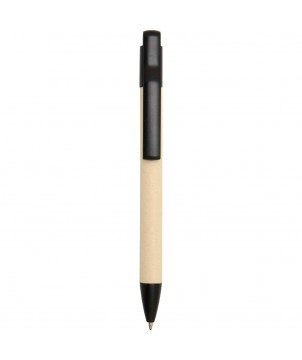 Stylos - Stylo bille Liliana en papier de canne à sucre (encre bleue) | PRINTECOM