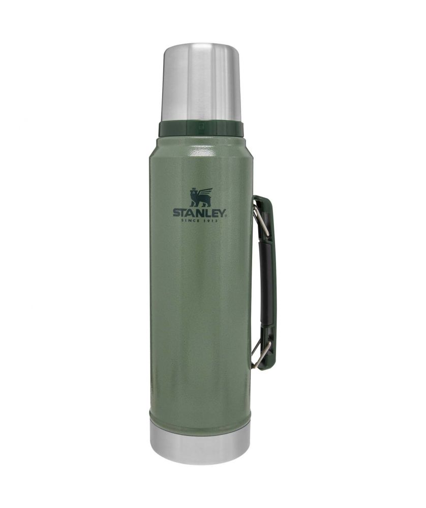 Bouteille isotherme personnalisée inox 1 L Stanley Classic