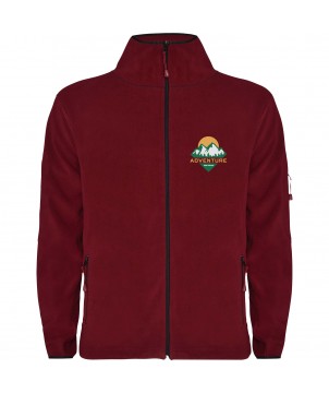 Textiles mode - Veste en polaire entièrement zippée Luciane pour homme | PRINTECOM