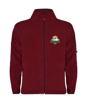 Veste micropolaire zippée homme personnalisée Luciane Textiles mode publicitaire