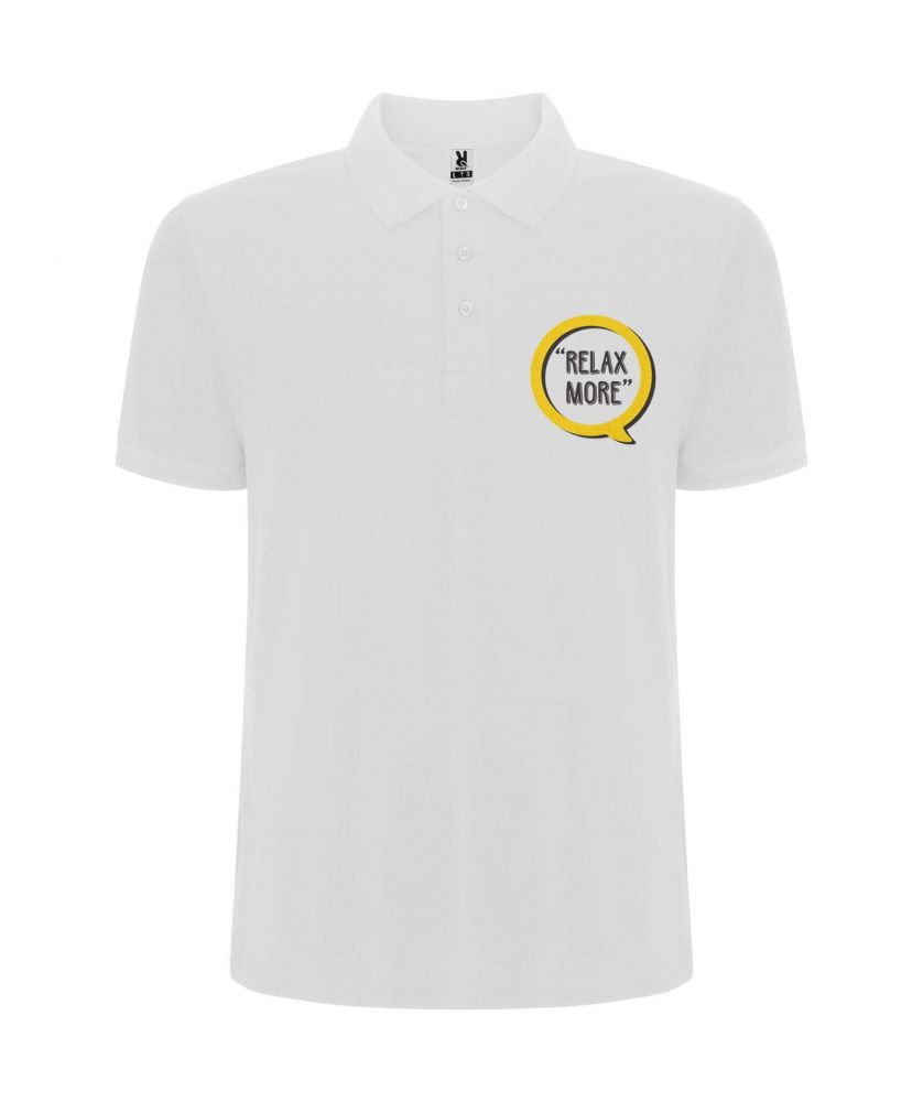 Polo homme personnalisé premium Pegaso Textiles mode publicitaire