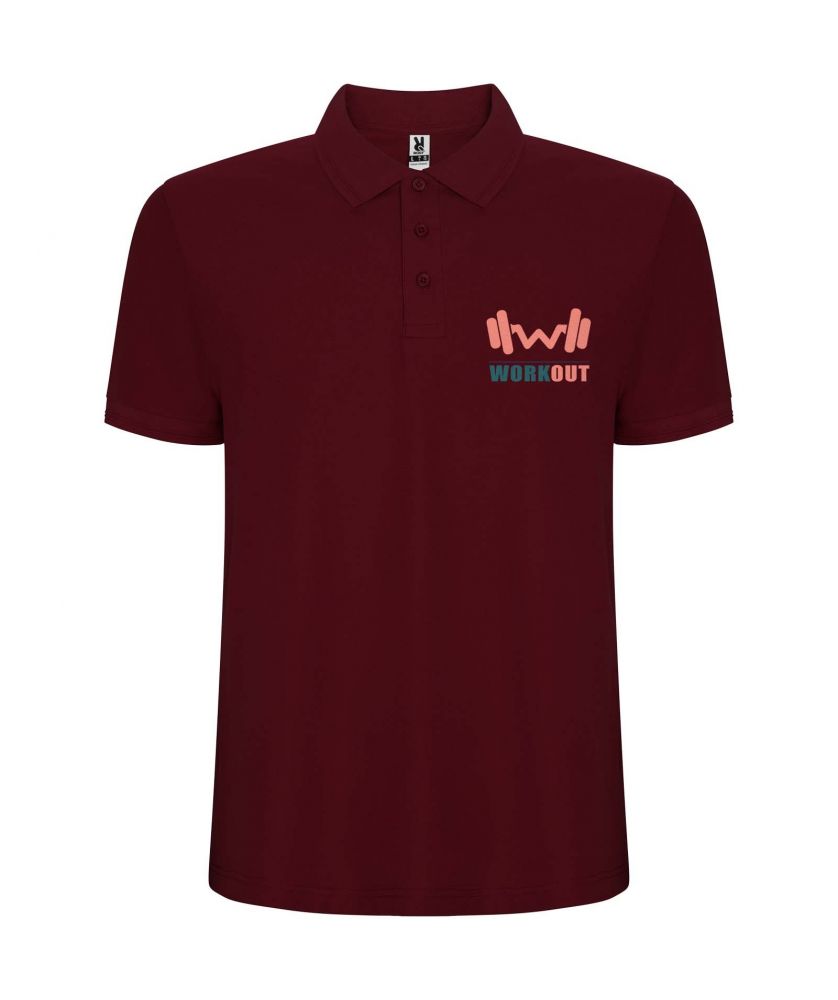 Polo homme personnalisé premium Pegaso Textiles mode publicitaire