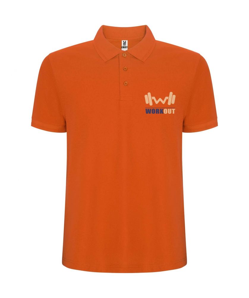Polo homme personnalisé premium Pegaso Textiles mode publicitaire