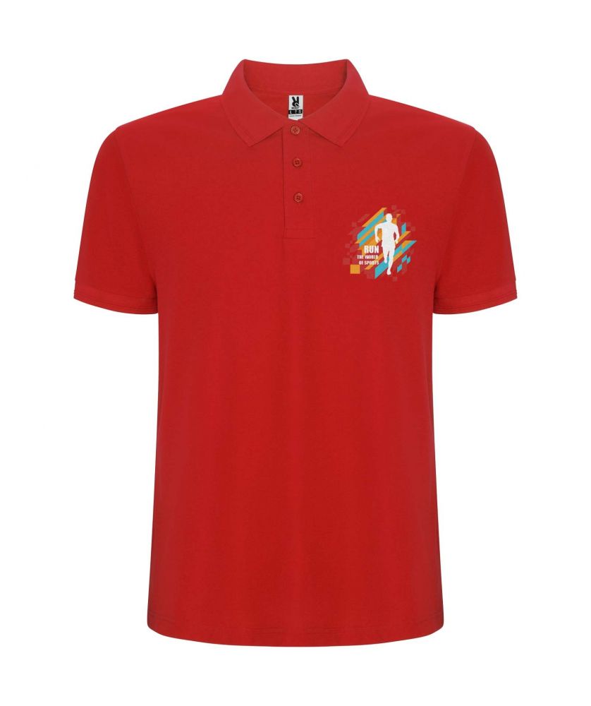 Polo homme personnalisé premium Pegaso Textiles mode publicitaire