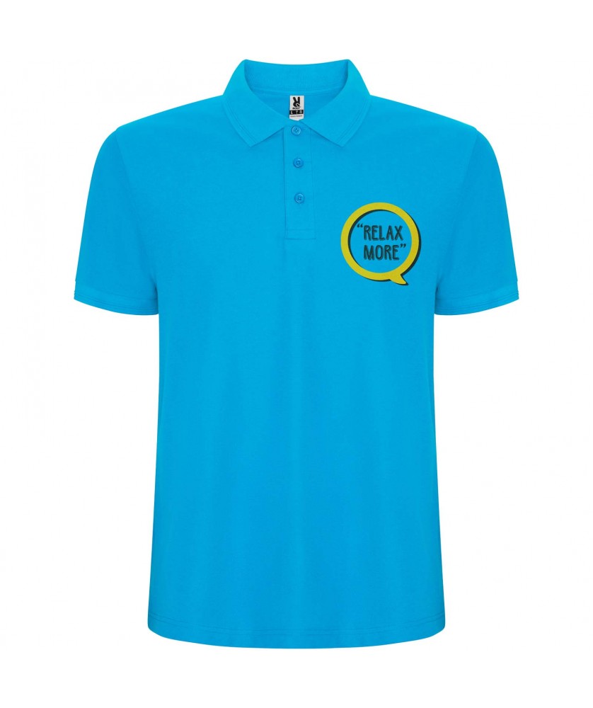 Textiles mode - Polo Pegaso Premium à manches courtes pour homme | PRINTECOM