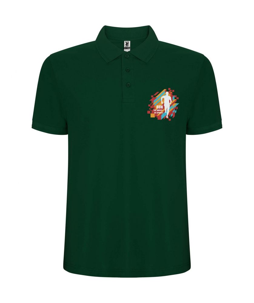 Polo homme personnalisé premium Pegaso Textiles mode publicitaire