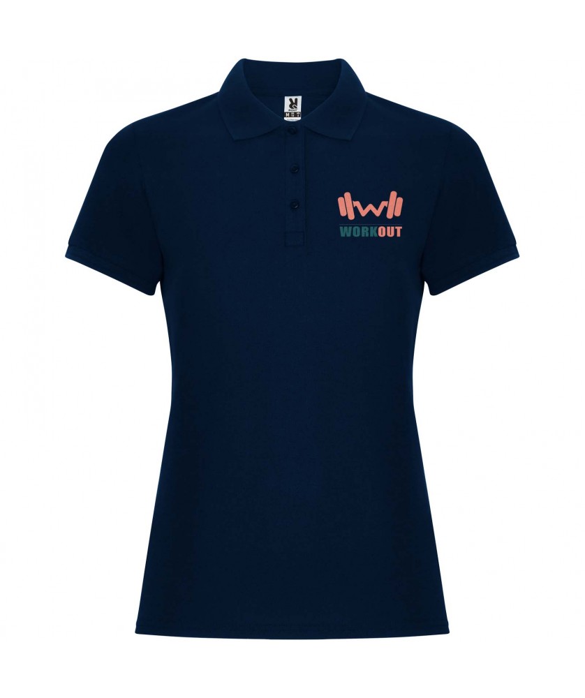 Textiles mode - Polo Pegaso Premium à manches courtes pour femme | PRINTECOM