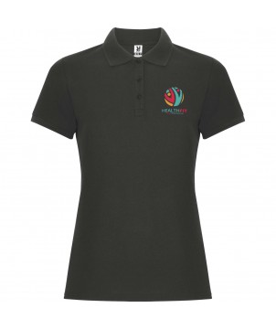 Textiles mode - Polo Pegaso Premium à manches courtes pour femme | PRINTECOM