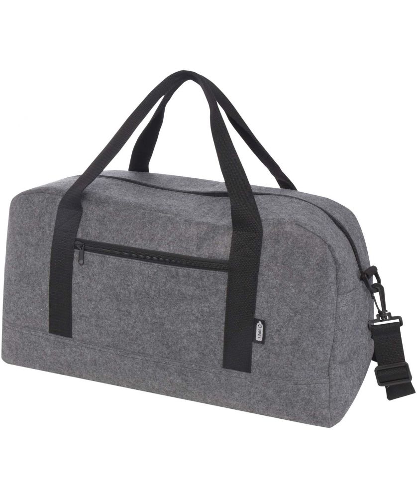 Sac de voyage feutrine recyclée GRS personnalisé 35 L Felta Sacs de Voyage publicitaire