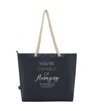 Sac de plage isotherme recyclé GRS personnalisé 23 L Panama Sacs Shopping et Tote Bags publicitaire