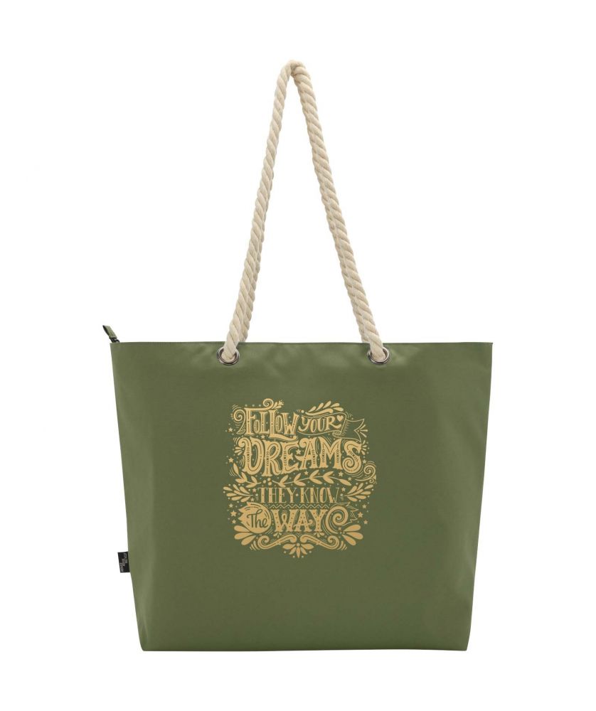 Sac de plage isotherme recyclé GRS personnalisé 23 L Panama Sacs Shopping et Tote Bags publicitaire