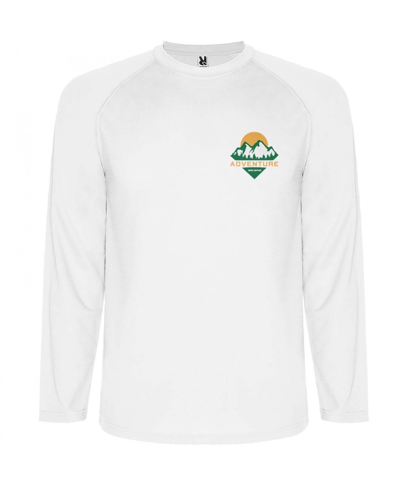 T-Shirts - Montecarlo t-shirt de sport à manches longues pour hommes | PRINTECOM