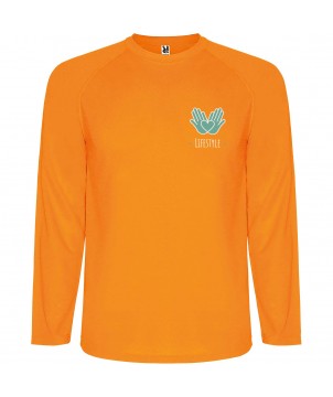 T-Shirts - Montecarlo t-shirt de sport à manches longues pour hommes | PRINTECOM