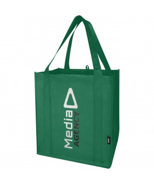 Sacs Shopping et Tote Bags - Sac shopping Liberty non tissé recyclé GRS avec fond rigide de 29L | PRINTECOM