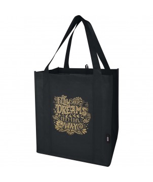 Sacs Shopping et Tote Bags - Sac shopping Liberty non tissé recyclé GRS avec fond rigide de 29L | PRINTECOM