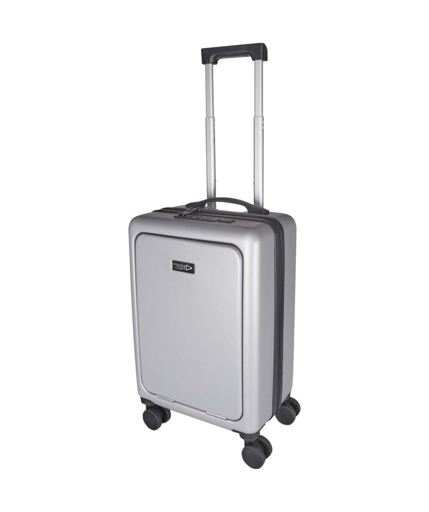 Valise cabine recyclée GRS personnalisée Rover Pro 40 L Sacs de Voyage publicitaire