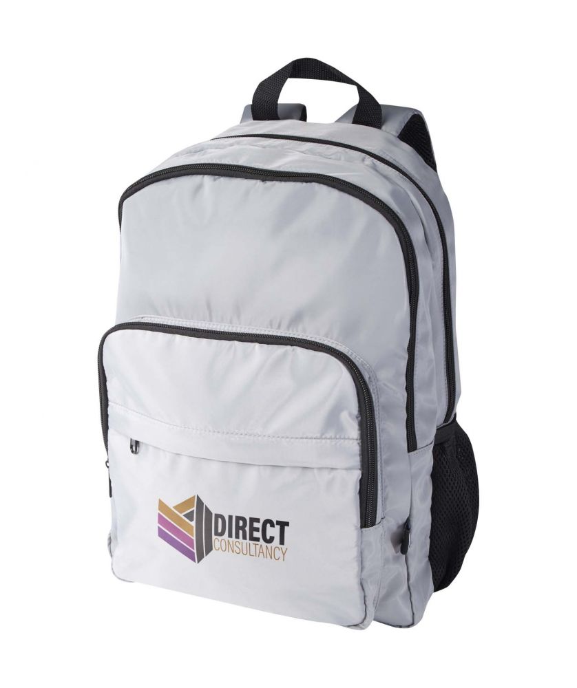 Sac à dos ordinateur recyclé GRS personnalisé 15 pouces 20 L Trend Plus Sacs à dos publicitaire