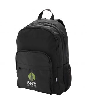 Sac à dos ordinateur recyclé GRS personnalisé 15 pouces 20 L Trend Plus Sacs à dos publicitaire