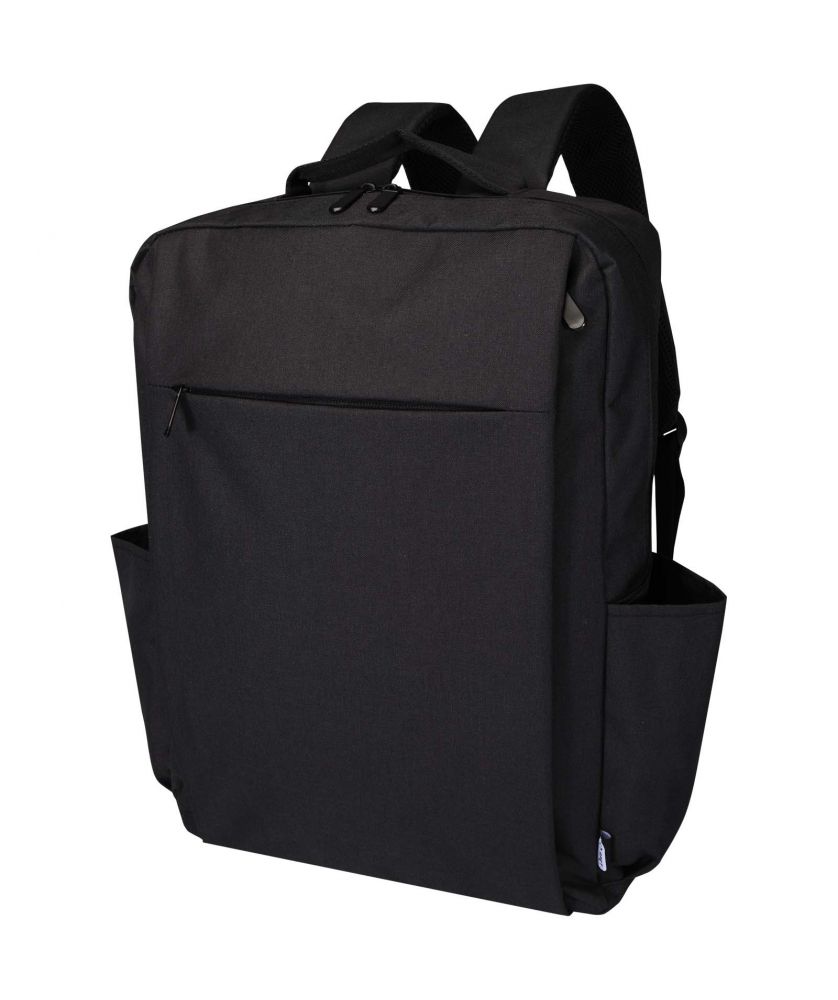 Sac à dos ordinateur recyclé GRS personnalisé 15 pouces 15 L Libra Sacs à dos publicitaire