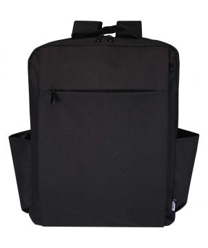 Sac à dos ordinateur recyclé GRS personnalisé 15 pouces 15 L Libra Sacs à dos publicitaire